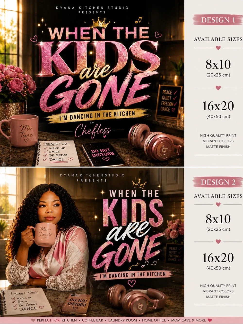 When the Kids Are Gone Luxury Kitchen Wall Art | Home Decor